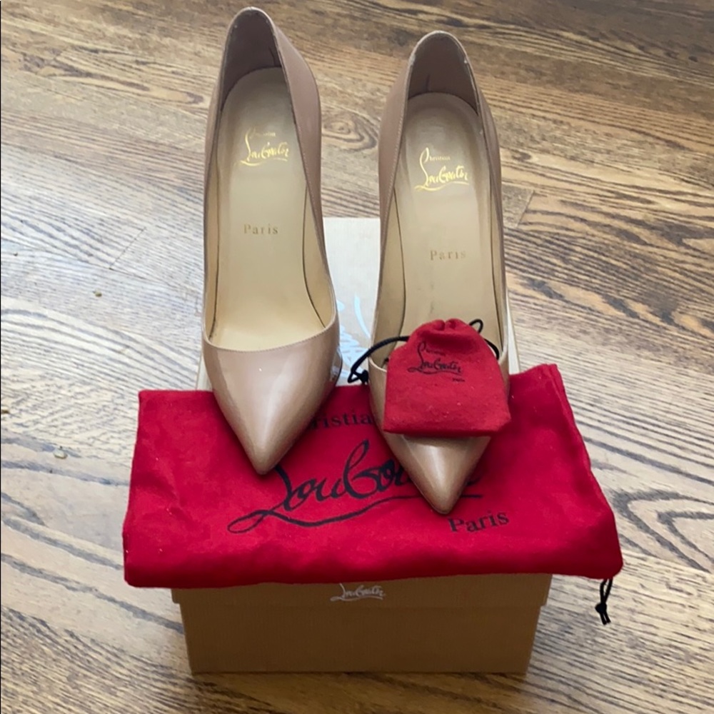 Louboutin pigalle 100mm size 39